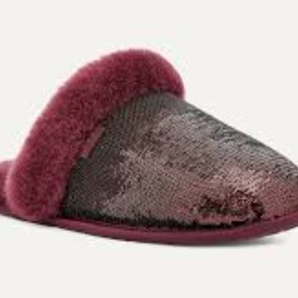 UGG Scuffette II Mirror Ball in Wild Grape Women Size 9 - Picture 2 of 10